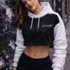 Lethaire Copped Hoodie - Women