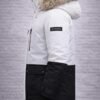 Lethaire Signature Parka Jacket White-Black