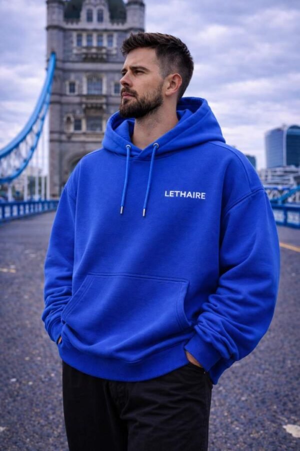 Lethaire Oversized Hoodie - Blue