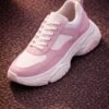 chunky sneakers Women’s Chunky Trainers & Sneakers Pink lace-up