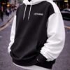 Lethaire Oversized Hoodie - White/Black