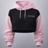 Lethaire Cropped Hoodie -Women