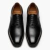 Lethaire Signature Classic Derby Shoes- Black