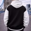 Lethaire Oversized Hoodie - White/Black