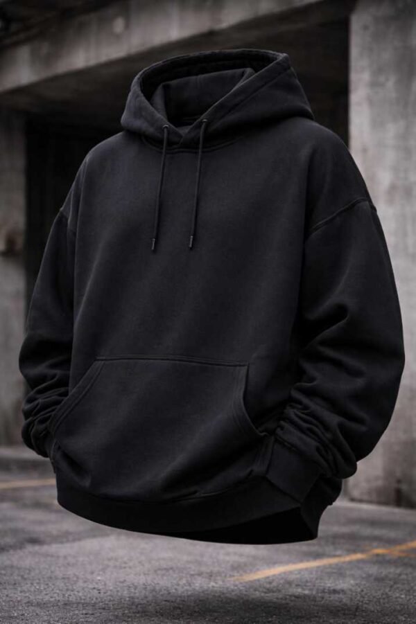 Lethaire Oversized Hoodie - Black