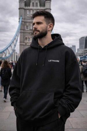 Lethaire Oversized Hoodie - Black